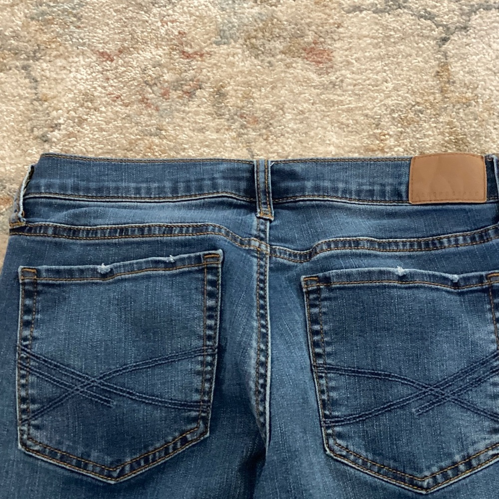 Aeropostale Dark Blue Women's Jeggings - Picture 4 of 4